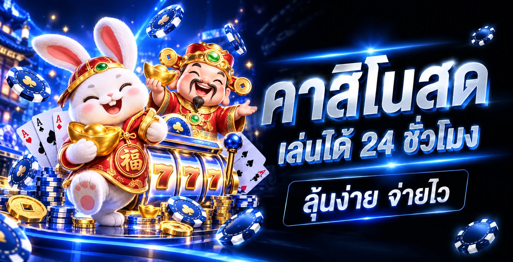 คาสิโน 24Premium เล่นผ่านมือถือพร้อมระบบฝากถอนออโต้