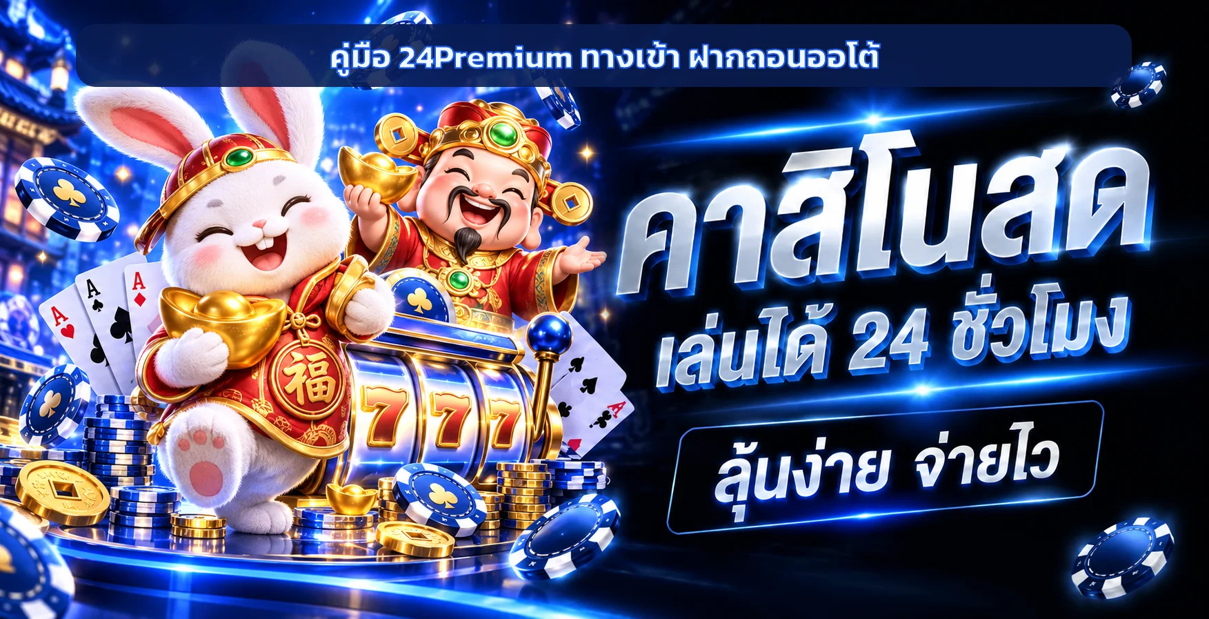 24Premium ทางเข้า ฝากถอนออโต้ | คู่มือปลอดภัย